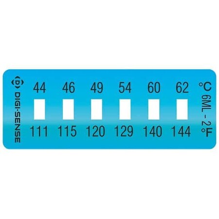 Digi-Sense Irreversible 6-Point Horizontal Te, PK 10 90308-92
